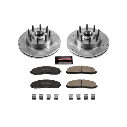 PowerStop Front Z23 Evolution Brake Kit | Ford F-350 Super Duty (13-22) (K6821)