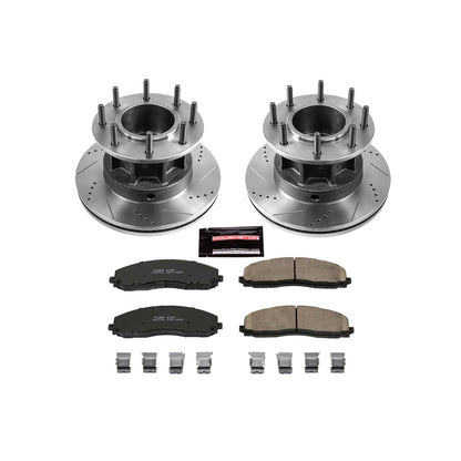 PowerStop Front Z23 Evolution Brake Kit | Ford F-350 Super Duty (13-16) (K6823)
