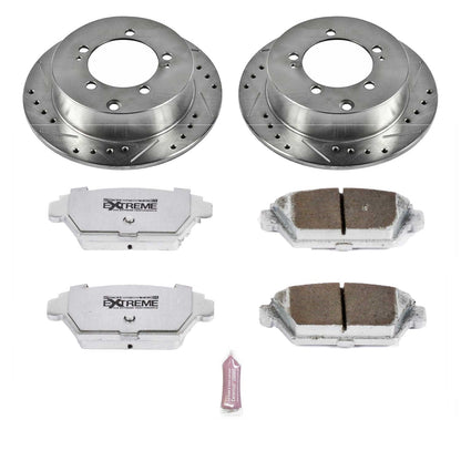 PowerStop Rear Z26 Street Warrior Brake Kit | Eagle Talon (90-94) (K684-26)