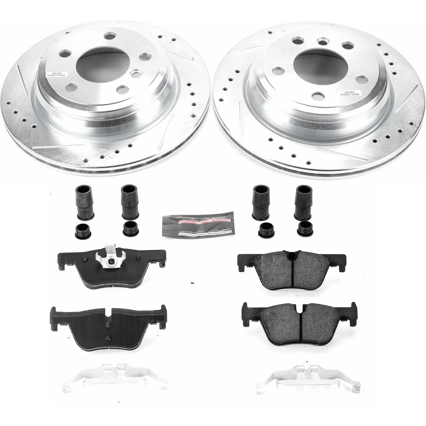 PowerStop Rear Z23 Evolution Sport Brake Kit | BMW 320i xDrive (13-18) (K6852)