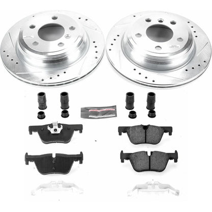 PowerStop Rear Z23 Evolution Sport Brake Kit | BMW 320i xDrive (13-18) (K6852)