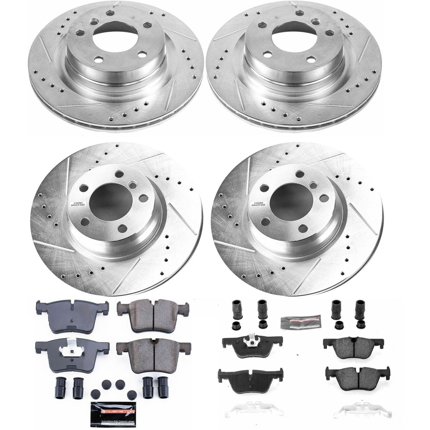 PowerStop Front & Rear Z23 Evolution Sport Brake Kit | BMW 228i (14-15) (K6853)