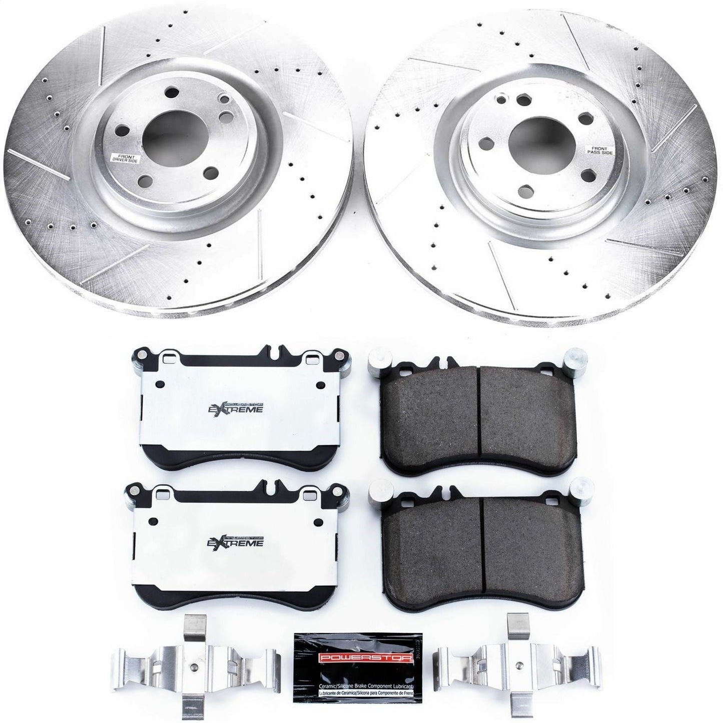 PowerStop Front Z26 Street Brake Kit | Mercedes-Benz CLS550 (12-18) (K6886-26)
