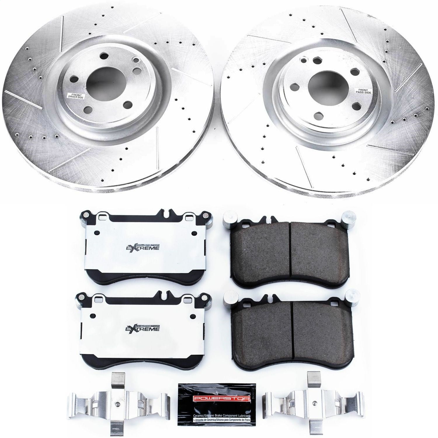 PowerStop Front Z26 Street Brake Kit | Mercedes-Benz CLS550 (12-18) (K6886-26)