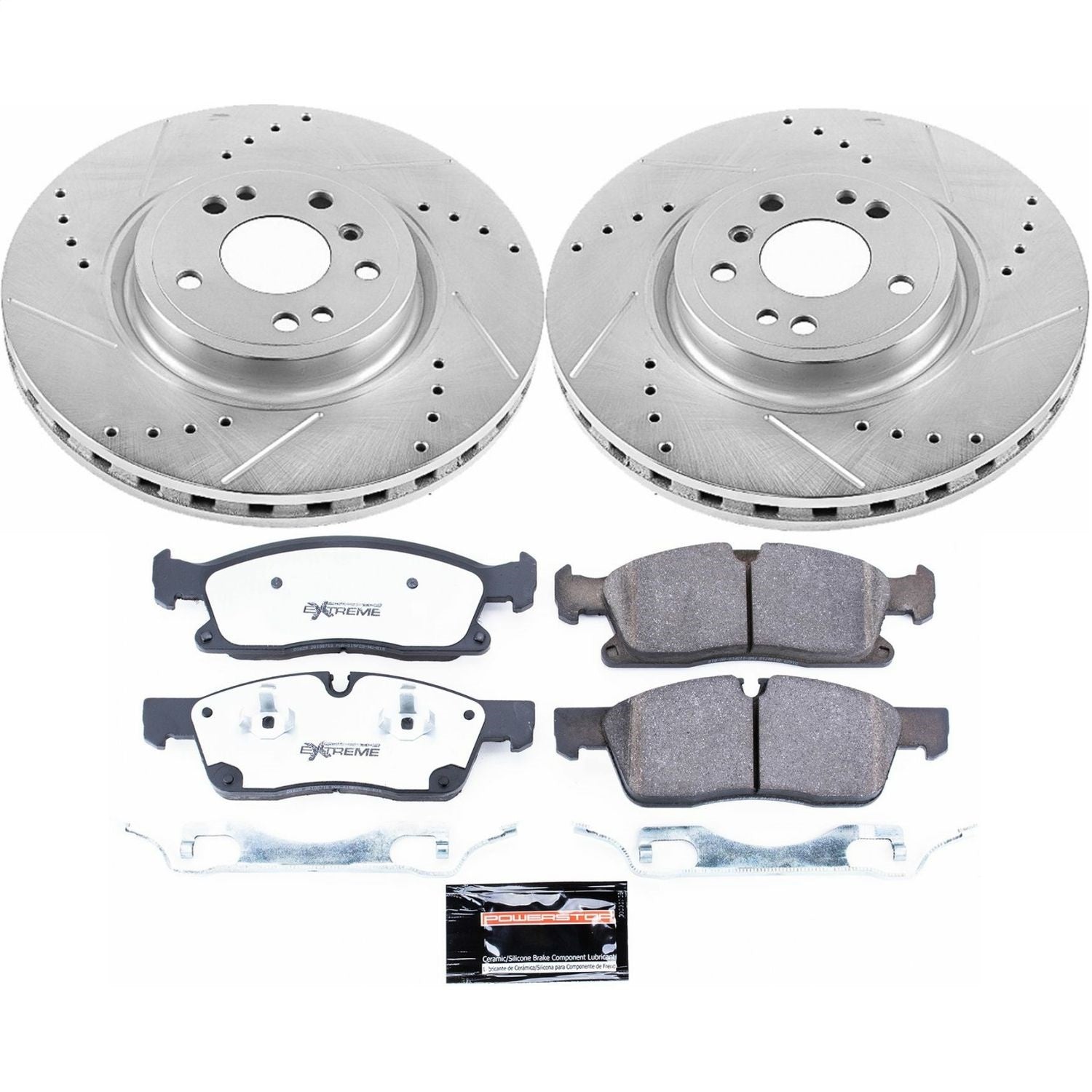 PowerStop Front Z36 Truck & Tow Brake Kit | Mercedes-Benz GLE300d (16) (K6897-36)