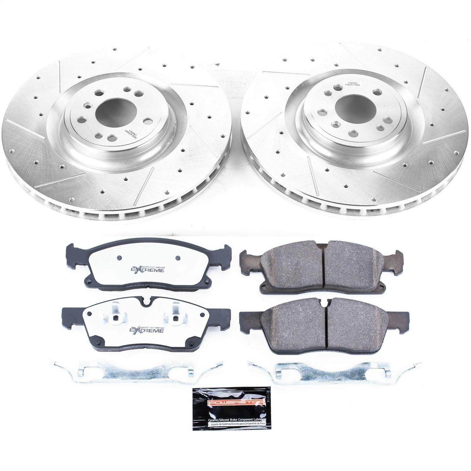 PowerStop Front Z36 Truck & Tow Brake Kit | Mercedes-Benz GL450 (13-16) (K6899-36)