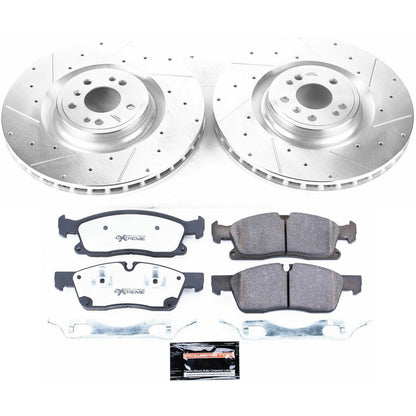 PowerStop Front Z36 Truck & Tow Brake Kit | Mercedes-Benz GL450 (13-16) (K6899-36)