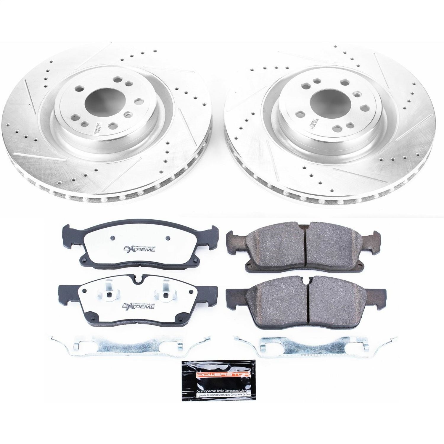 PowerStop Front Z36 Truck & Tow Brake Kit | Mercedes-Benz GL350 (13-16) (K6903-36)