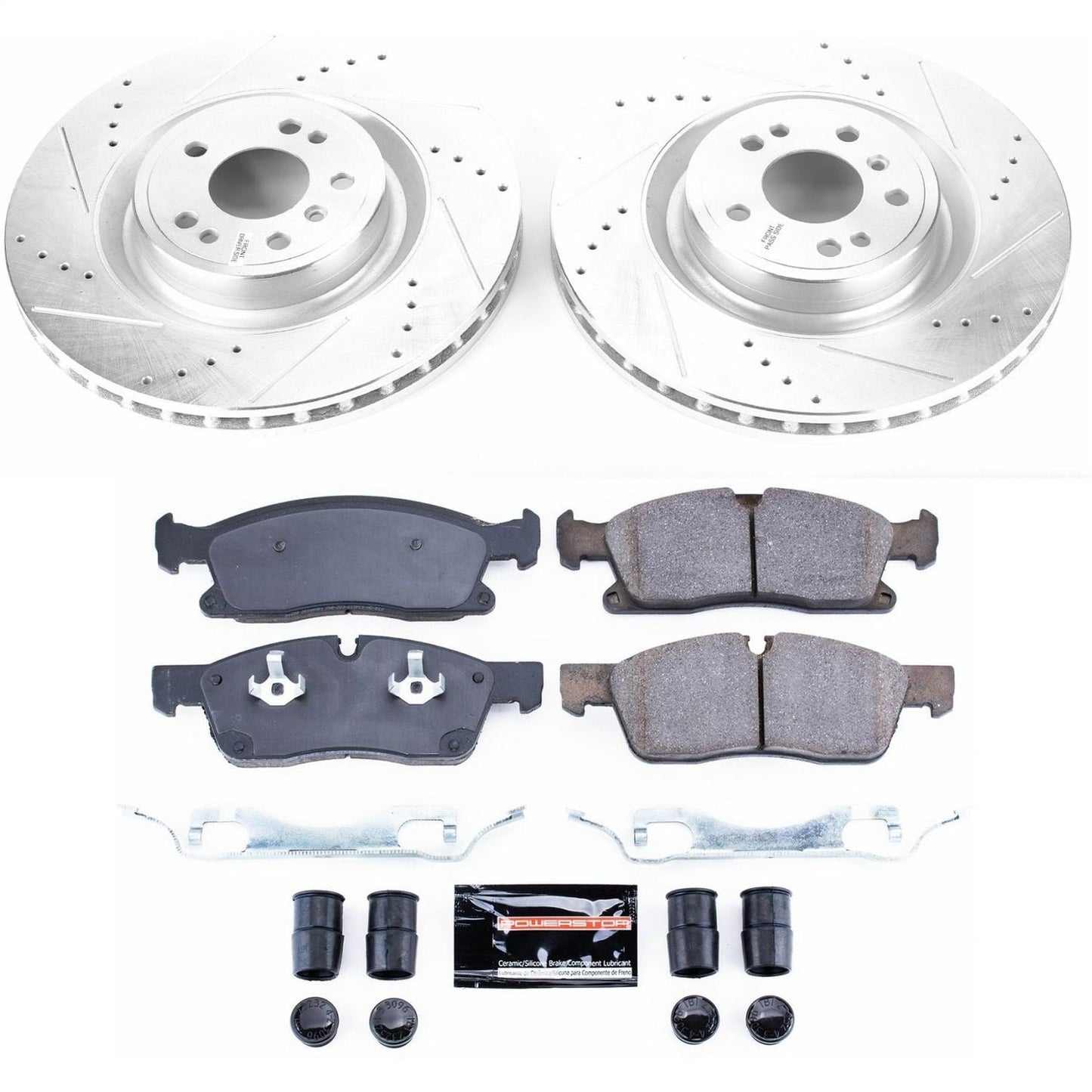 PowerStop Front Z23 Evolution Sport Brake Kit | Mercedes-Benz GL350 (13-16) (K6903)