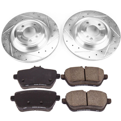 PowerStop Rear Z23 Evolution Sport Brake Kit | Mercedes-Benz SL400 (15-16) (K6904)