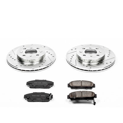 PowerStop Front Z23 Evolution Sport Brake Kit | Acura Integra (94-01) (K692)