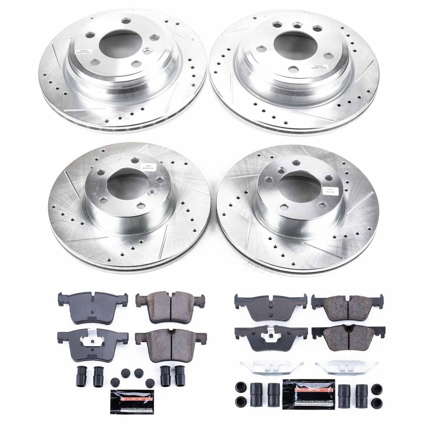 PowerStop Front & Rear Z23 Evolution Sport Brake Kit | BMW 320i xDrive (13-18) (K6925)