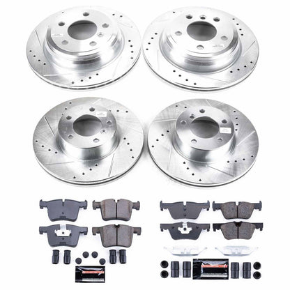 PowerStop Front & Rear Z23 Evolution Sport Brake Kit | BMW 320i xDrive (13-18) (K6925)
