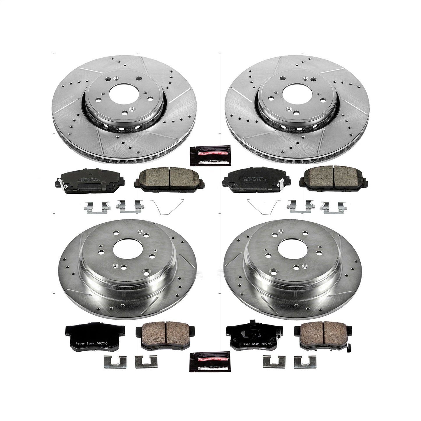 PowerStop Z23 Evolution Sport Front & Rear Brake Kit | Acura RDX (13-18) (K6939)