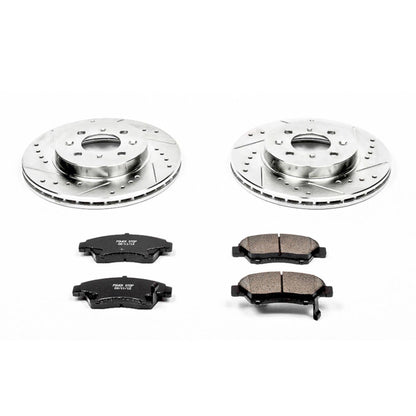 PowerStop Z23 Evolution Sport Front Brake Kit | Honda Civic (93-95) (K694)