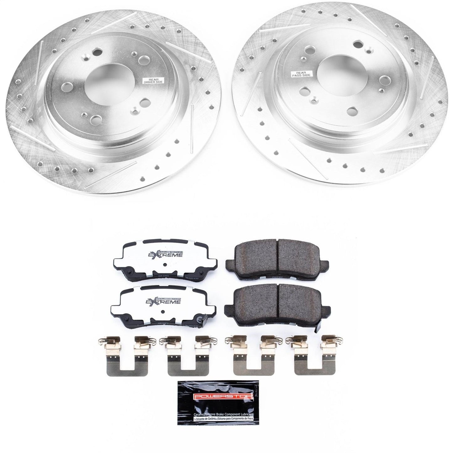 PowerStop Rear Z26 Street Warrior Brake Kit | Acura RLX (14-19) (K6952-26)
