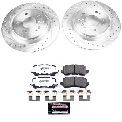 PowerStop Rear Z26 Street Warrior Brake Kit | Acura RLX (14-19) (K6952-26)
