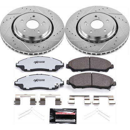PowerStop Front Z36 Truck & Tow Brake Kit | Acura MDX (14-16) (K6957-36)