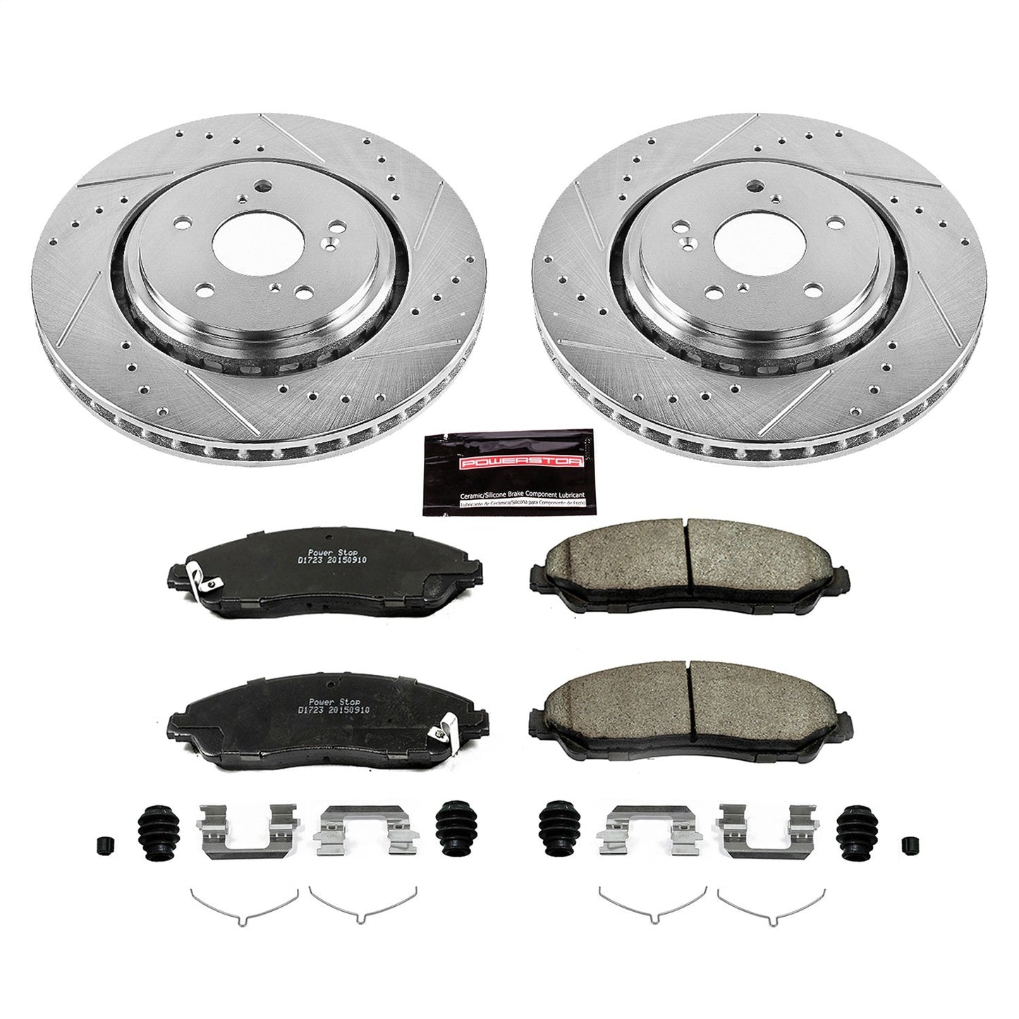 PowerStop Front Z23 Evolution Sport Brake Kit | Acura MDX (14-16) (K6957)