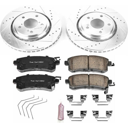 PowerStop Z23 Evolution Sport Front Brake Kit | Honda Odyssey (15-17) (K6959)