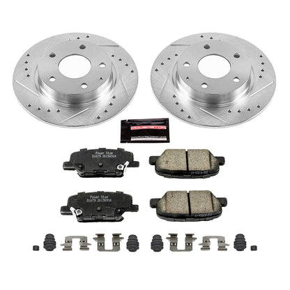 PowerStop Rear Z23 Evolution Sport Brake Kit | Mazda 3 (14-16) (K6962)