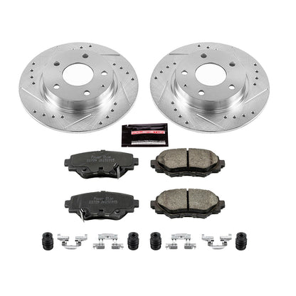 PowerStop Rear Z23 Evolution Sport Brake Kit | Mazda 3 (14-16) (K6963)