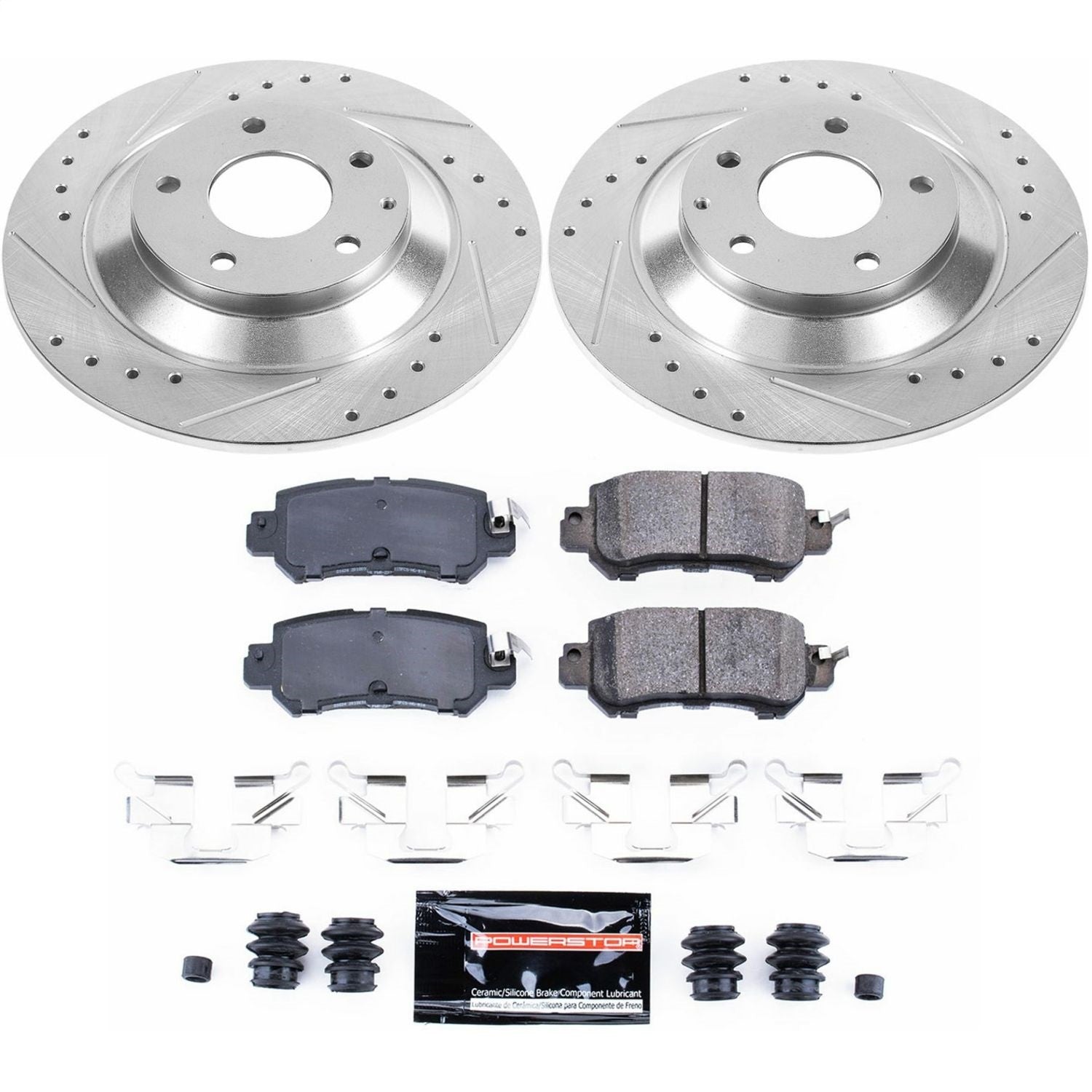 PowerStop Rear Z23 Evolution Sport Brake Kit | Mazda CX-5 (13-15) (K6964)
