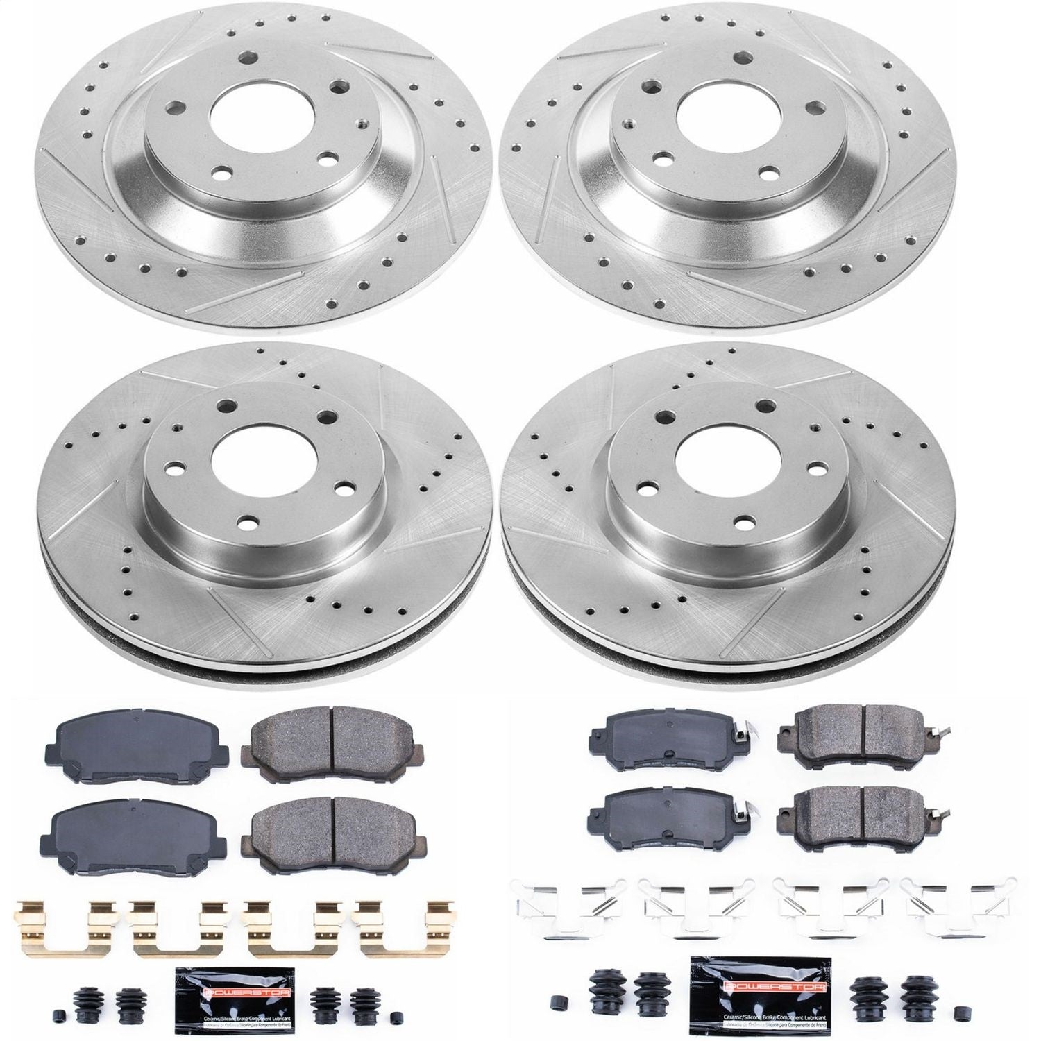 PowerStop Front & Rear Z23 Evolution Sport Brake Kit | Mazda CX-5 (13-15) (K6965)