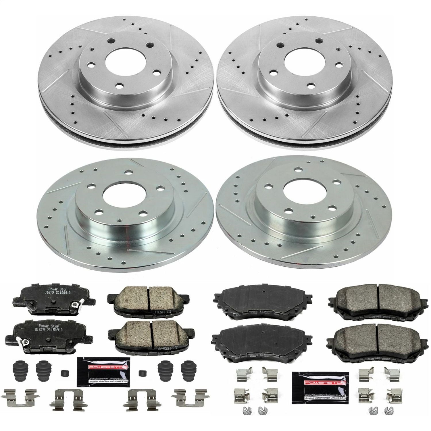 PowerStop Front & Rear Z23 Evolution Sport Brake Kit | Mazda 6 (14-15) (K6966)
