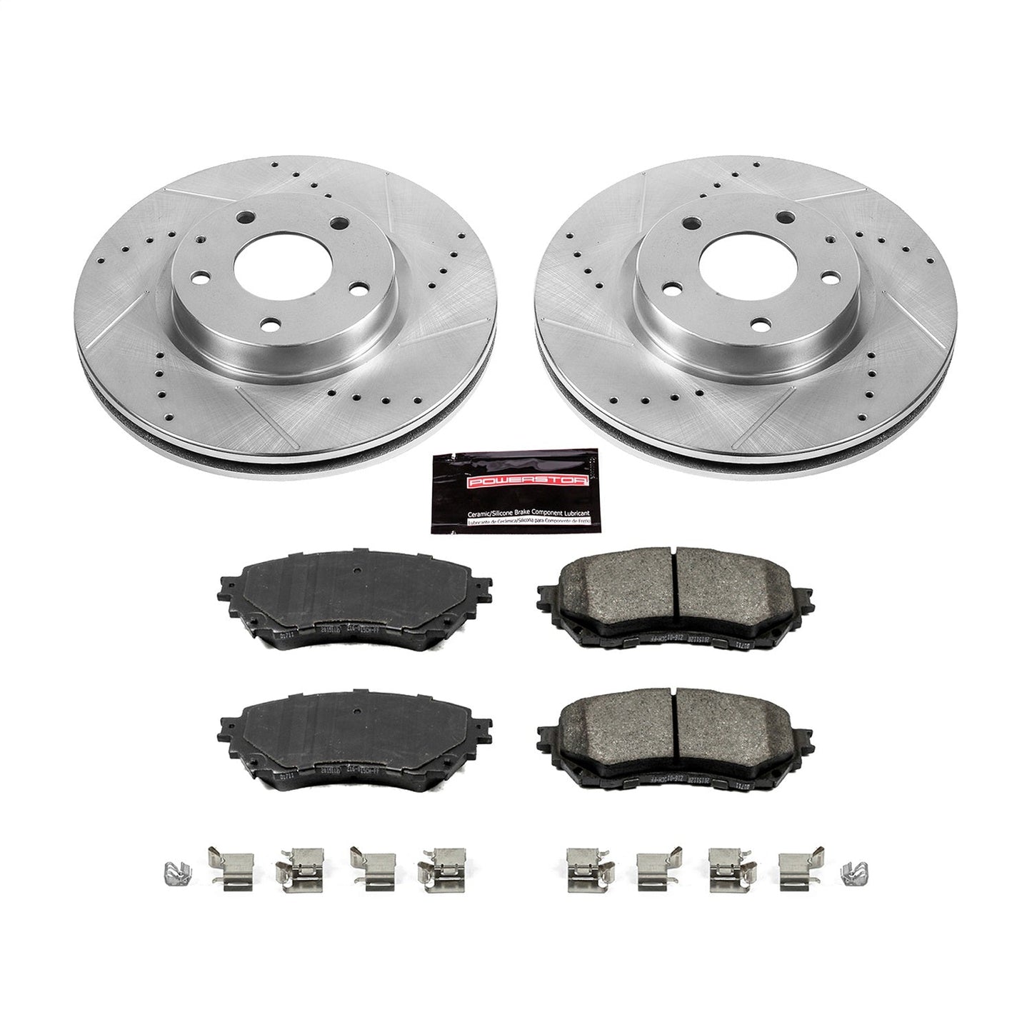 PowerStop Z23 Evolution Sport Front Brake Kit | Mazda 6 (14-18) (K6968)