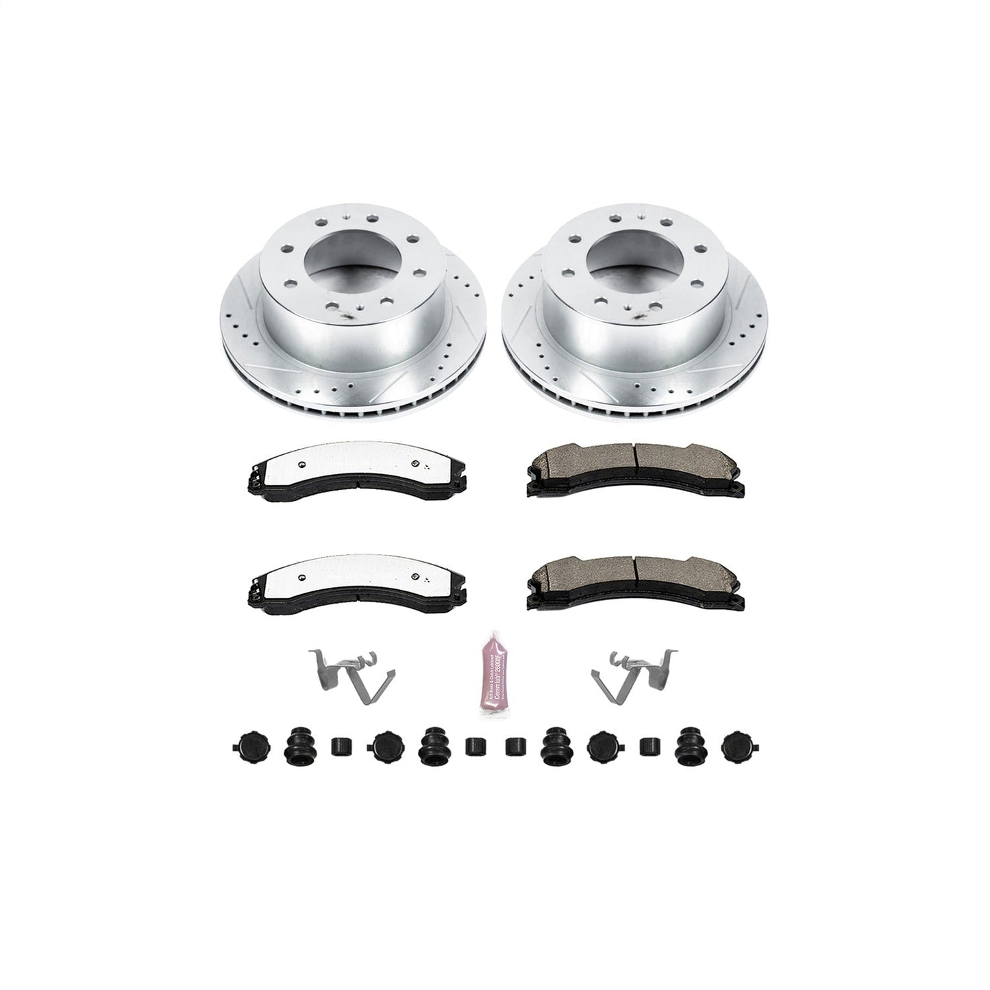 PowerStop Rear Z36 Truck & Tow Brake Kit | GMC Sierra 2500 HD (15-20) (K6993-36)