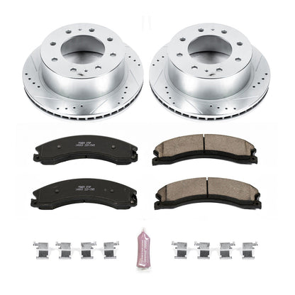 PowerStop Rear Z23 Evolution Brake Kit | GMC Sierra 2500 HD (15-20) (K6993)