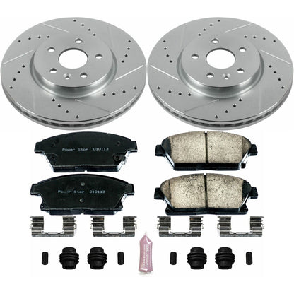PowerStop Front Z23 Evolution Sport Brake Kit | Chevrolet Trax (15-16) (K6996)