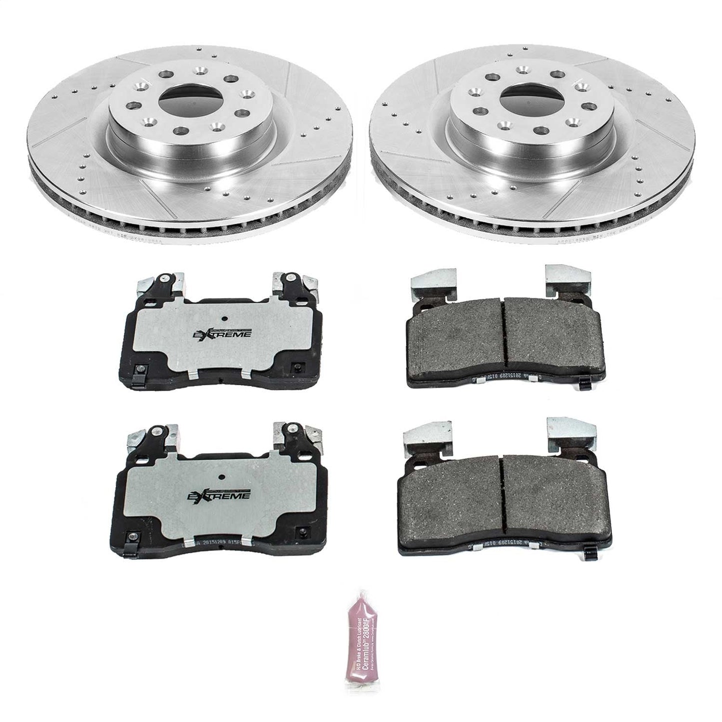 PowerStop Front Z26 Street Warrior Brake Kit | Cadillac CT6 (16-18) (K6998-26)