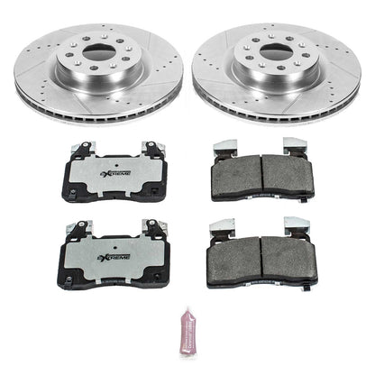 PowerStop Front Z26 Street Warrior Brake Kit | Cadillac CT6 (16-18) (K6998-26)