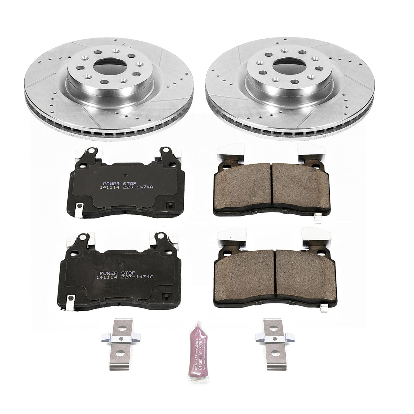 PowerStop Z23 Evolution Sport Front Brake Kit | Cadillac CT6 (16-18) (K6998)