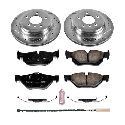 PowerStop Rear Z23 Evolution Sport Brake Kit | BMW X1 (13-15) (K7008)