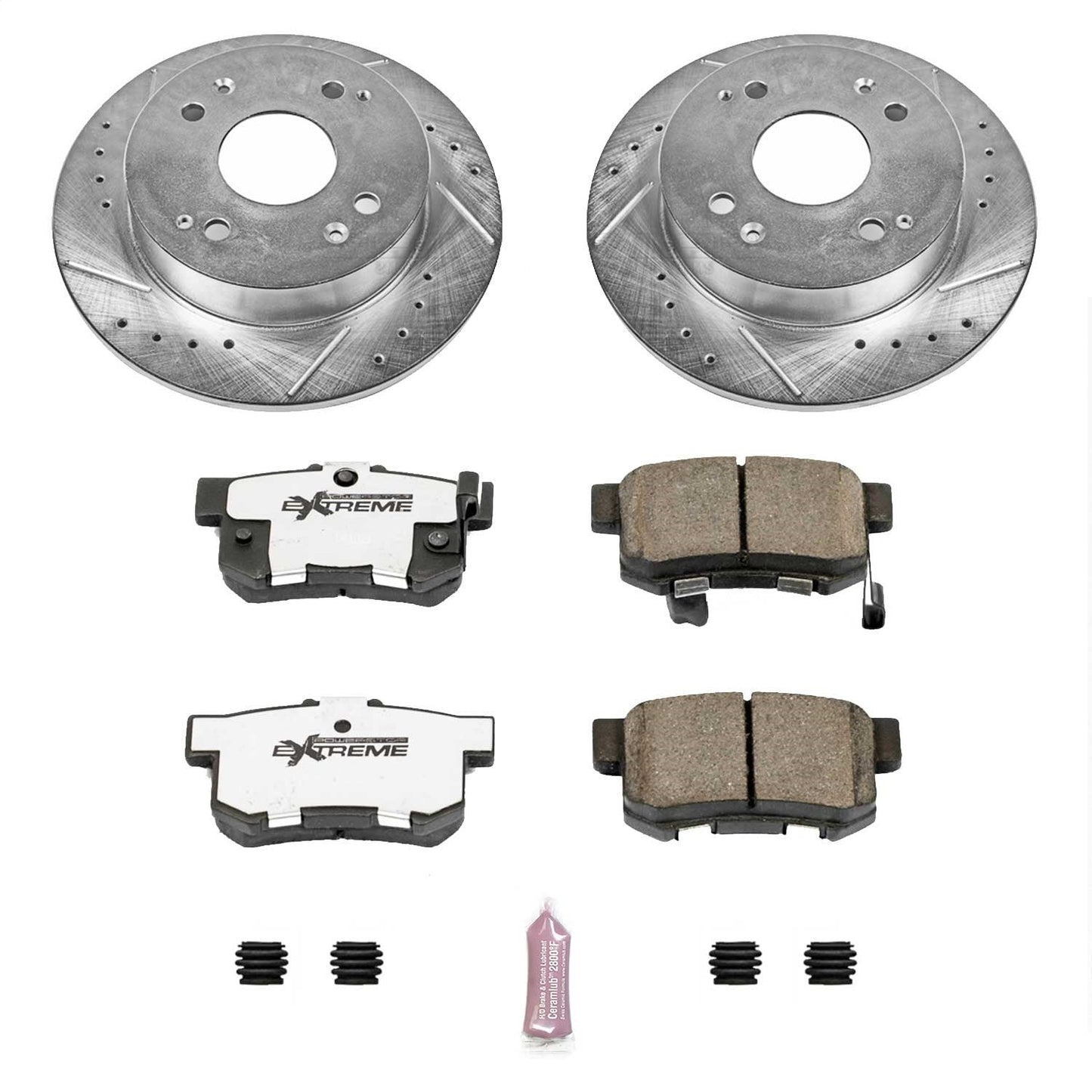 PowerStop Rear Z26 Street Warrior Brake Kit | Acura CL (97) (K701-26)