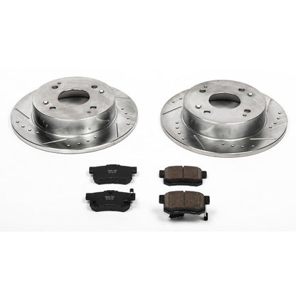 PowerStop Rear Z23 Evolution Sport Brake Kit | Acura CL 1997 (K701)
