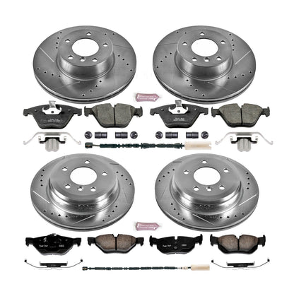 PowerStop Front & Rear Z23 Evolution Sport Brake Kit | BMW X1 (13-15) (K7024)