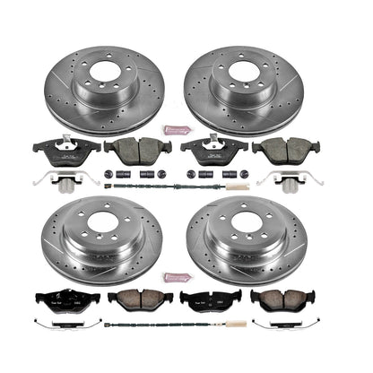 PowerStop Front & Rear Z23 Evolution Sport Brake Kit | BMW X1 (13-15) (K7025)
