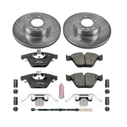 PowerStop Front Z23 Evolution Sport Brake Kit | BMW X1 (13-15) (K7026)