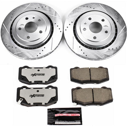 PowerStop Rear Z26 Street Warrior Brake Kit | Cadillac ATS (16-18) (K7045-26)
