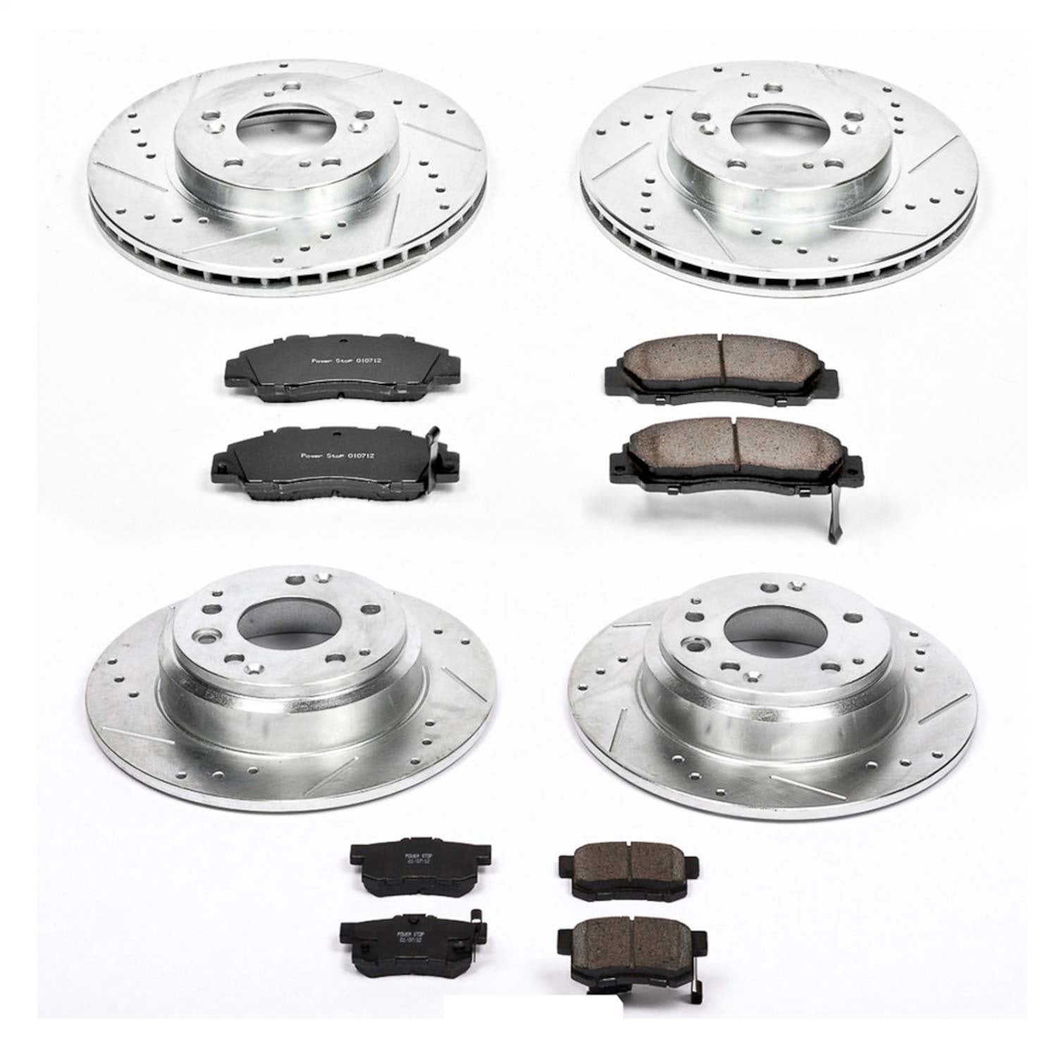PowerStop Front & Rear Z23 Evolution Sport Brake Kit | Acura RL (96-98) (K705)