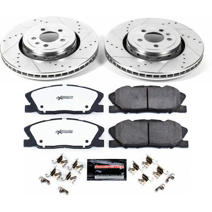 PowerStop Front Z26 Street Brake Kit | Dodge Charger (14-22) (K7050-26)