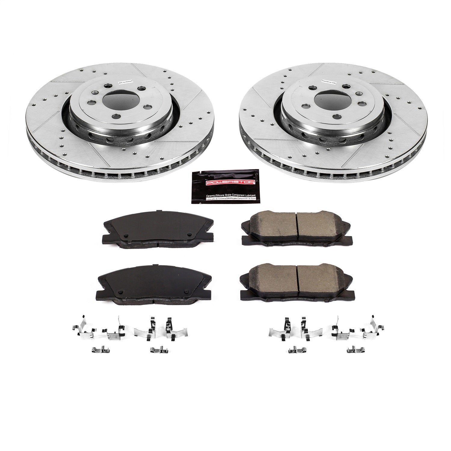 PowerStop Front Z23 Evolution Brake Kit | Dodge Charger (14-22) (K7050)