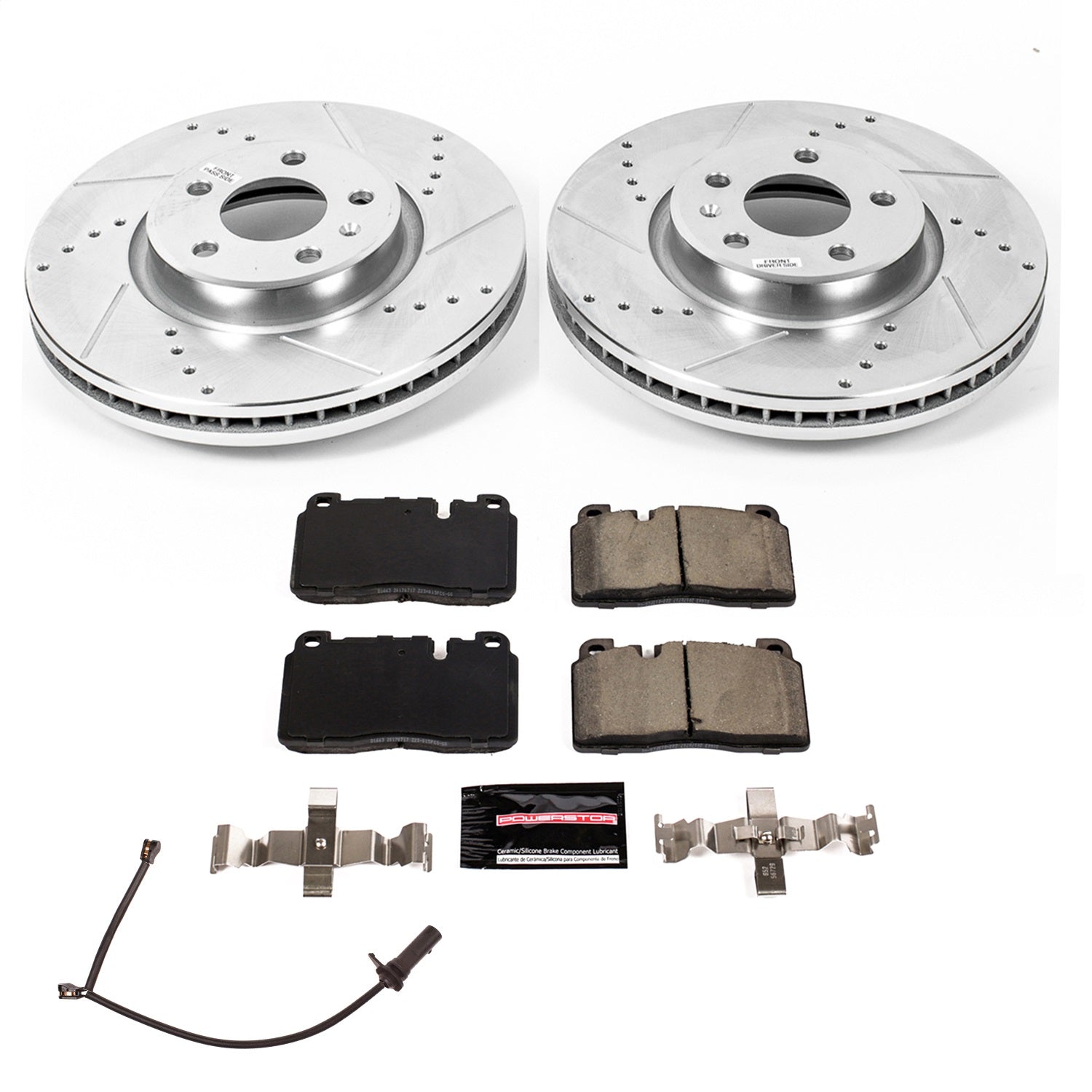 PowerStop Z23 Evolution Sport Front Brake Kit | Audi Q5 (13) (K7072)
