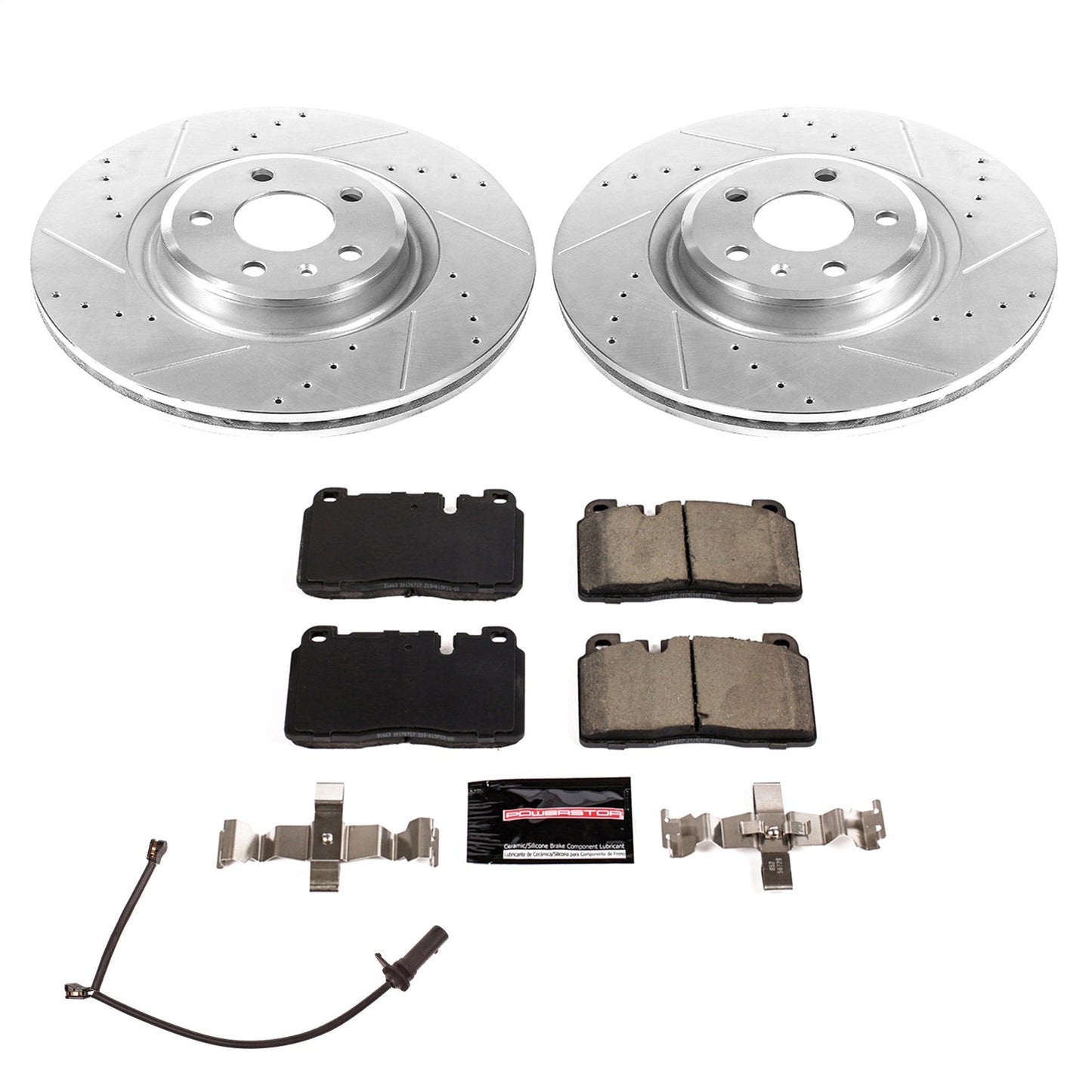 PowerStop Z23 Evolution Sport Front Brake Kit | Audi A6 (17-18) (K7073)