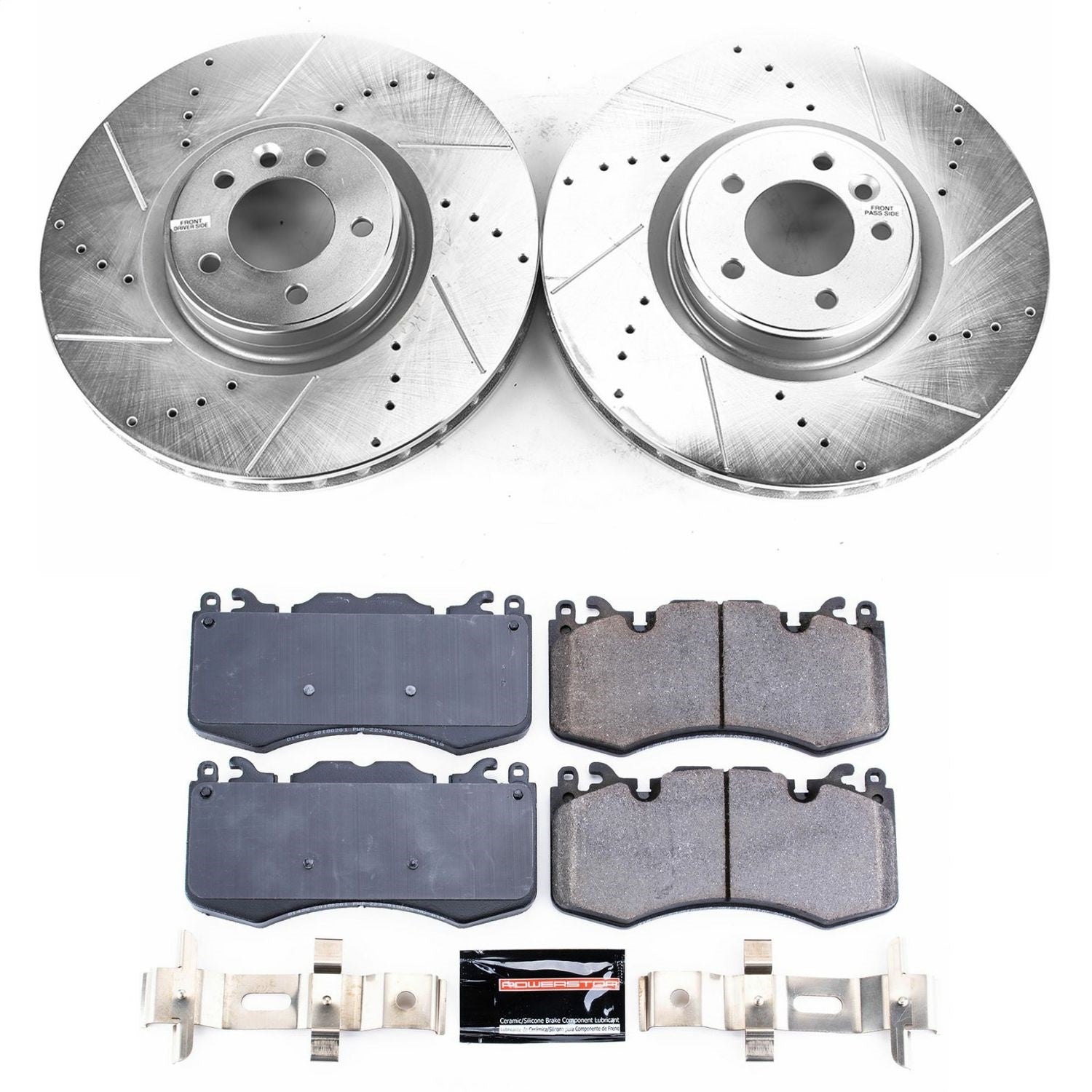 PowerStop Z23 Evolution Front Brake Kit | Land Rover Range Rover Sport (14-17) (K7074)