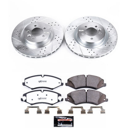 PowerStop Front Z36 Truck & Tow Brake Kit | Land Rover Discovery (17) (K7079-36)